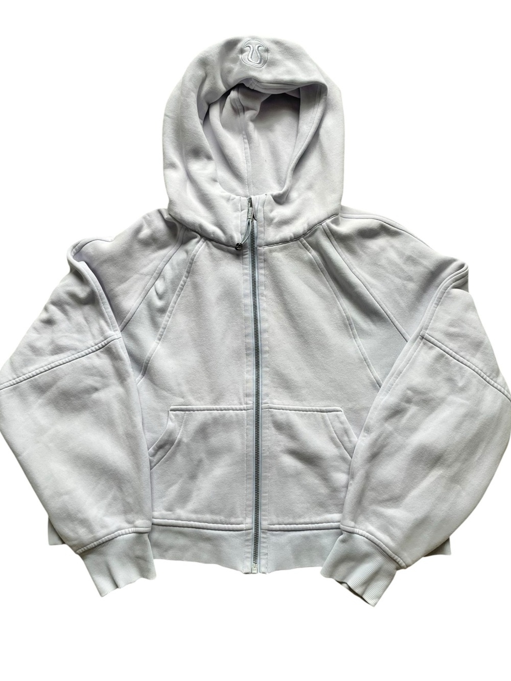 Lululemon Scuba Oversized Hoodie Full Zip Faint Lavender Women’s M/L EUC 128$